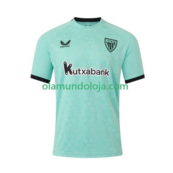 Camisola Athletic Bilbao Homem Equipamento Terceiro 2025-2026 Manga Curta
